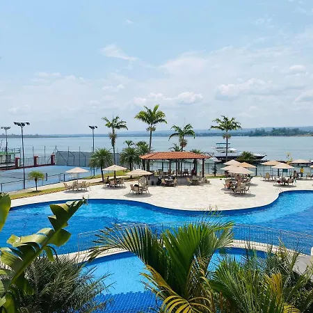 Flat Rosa Encantador Vista Lago Brasília Exterior photo